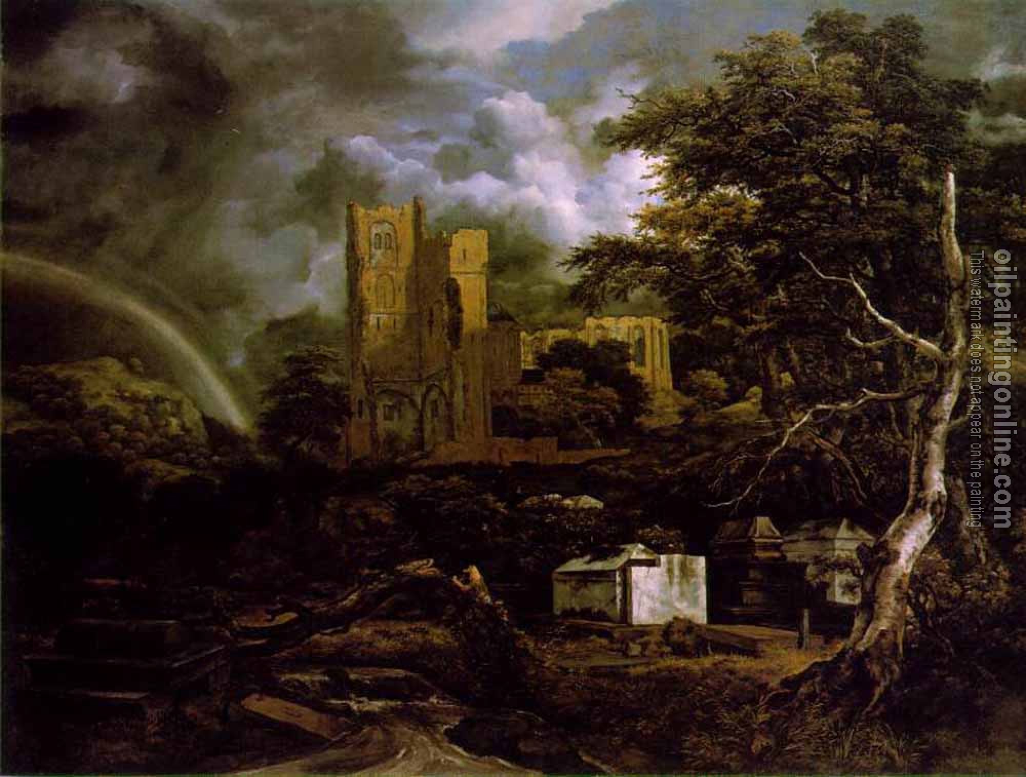 Jacob van Ruisdael - The Jewish Cemetary